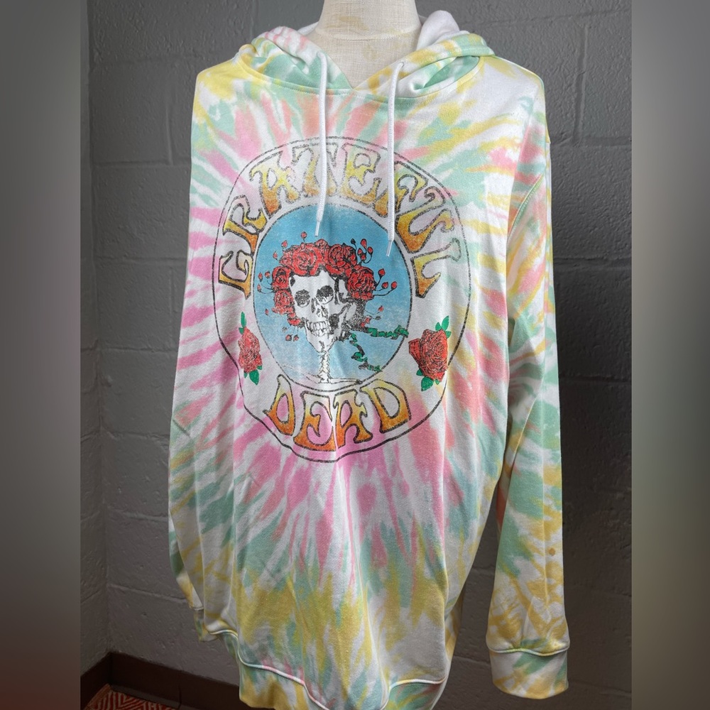 Grateful dead tie-dye hoodie